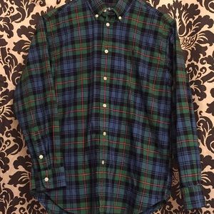 Ralph Lauren plaid cotton oxford